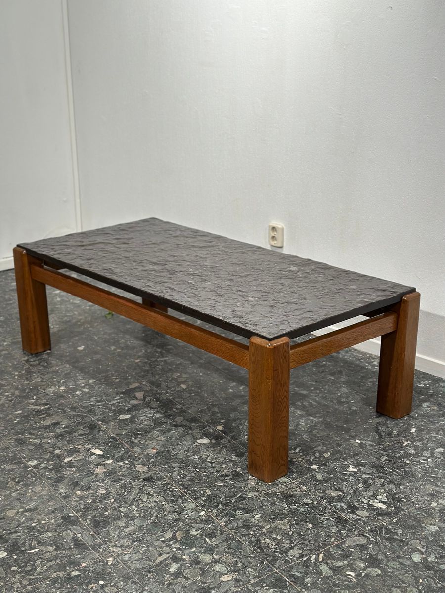 Vintage Bauhaus Brutalistisch Japandi Salontafel image 6