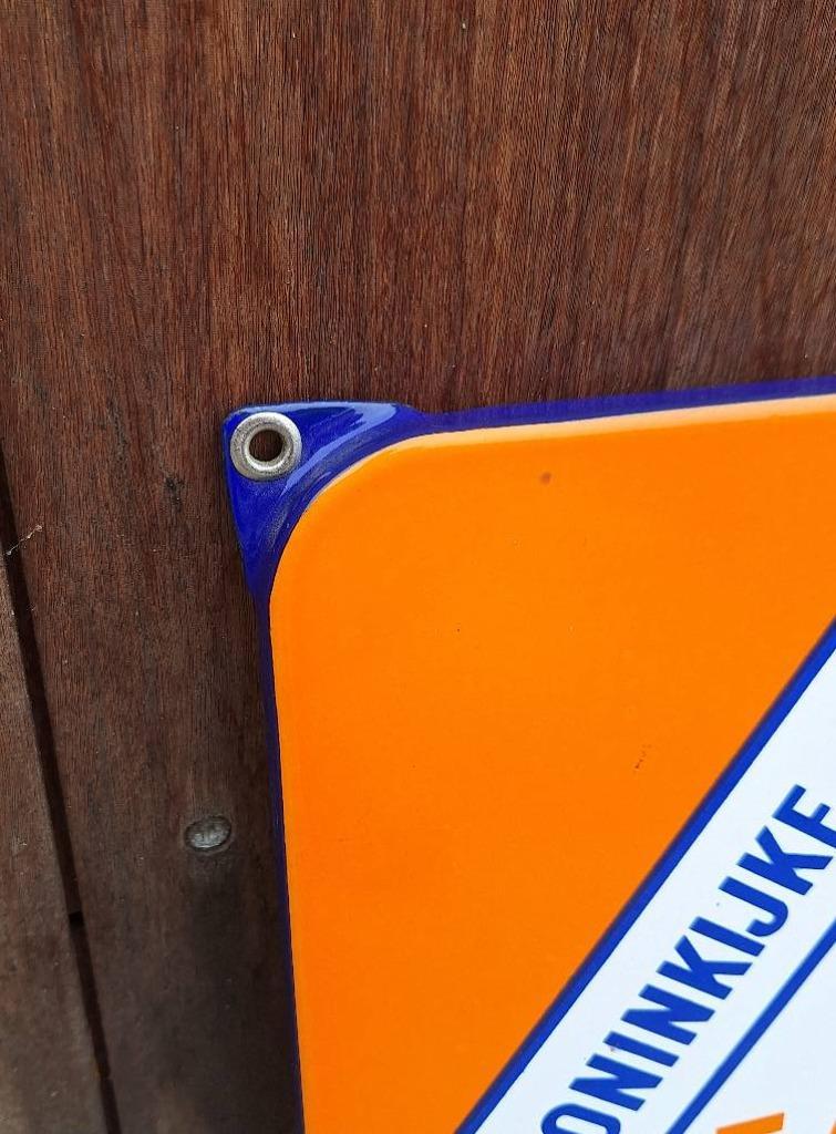 Pracht Emaille Tekstbord Uit De Luchtvaart Branche🛩 image 4
