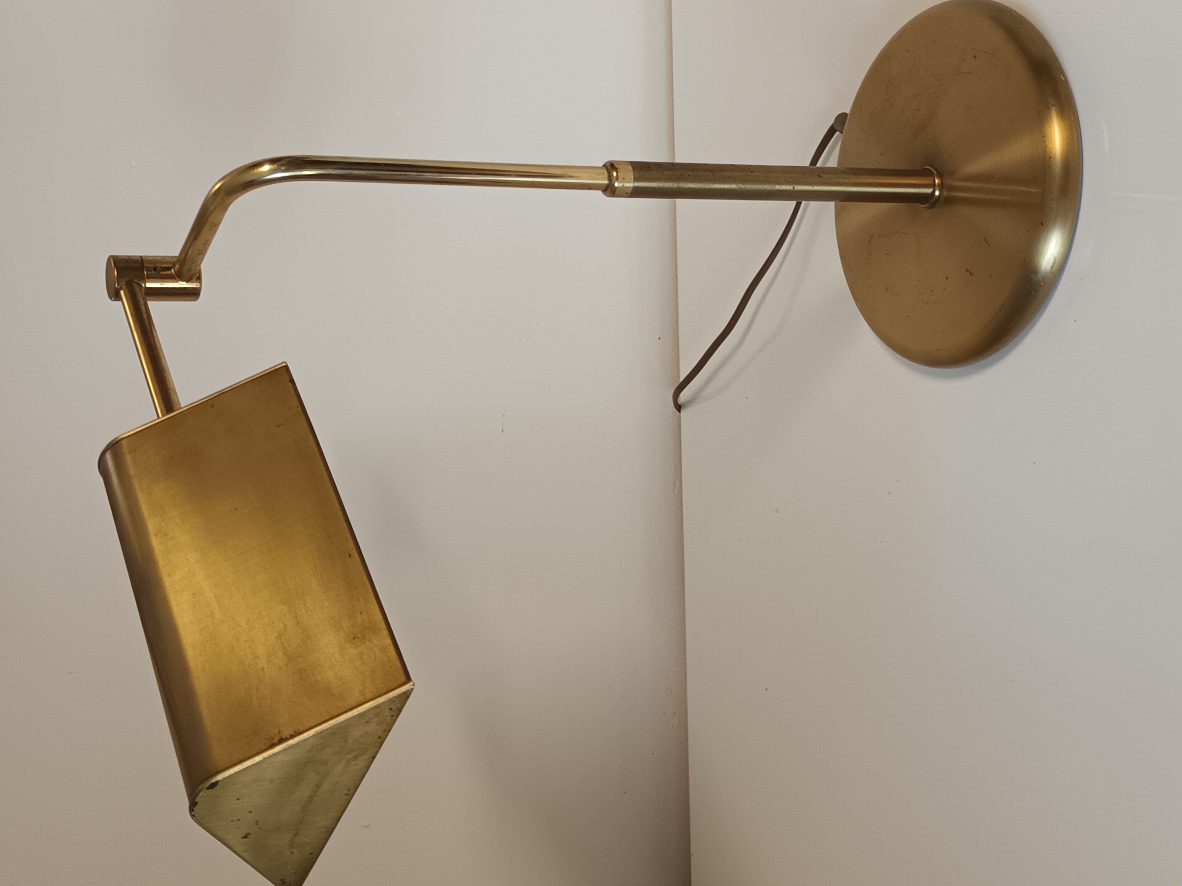 Messing Bankierslamp image 2