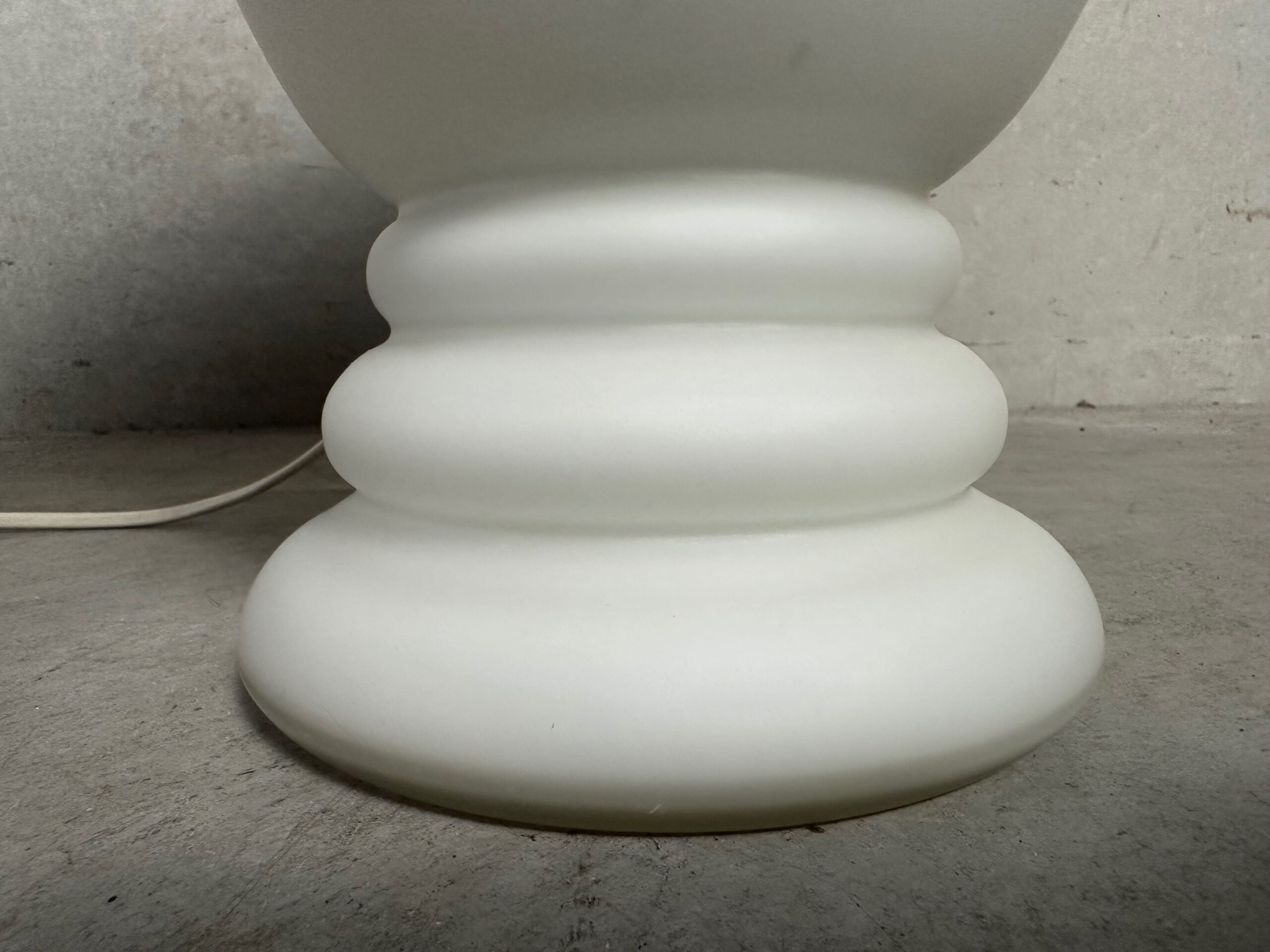 2x Vintage Opaline Vaaslampen image 9