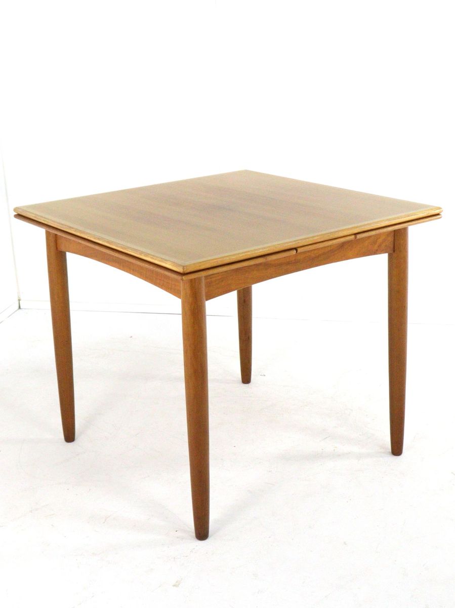 Compacte Vierkanten Verlengbare Vintage Eettafel image 3