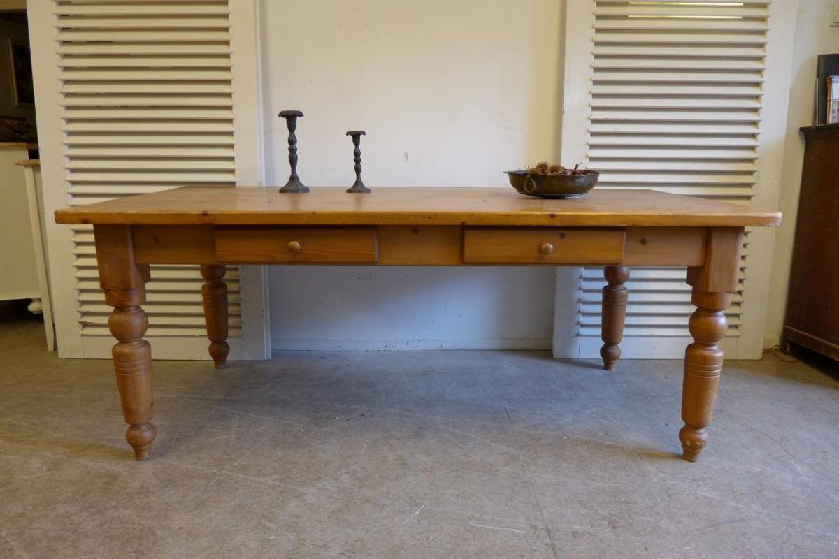Prachtige Grenen Tafel 200 Bij 100 Cm image 2