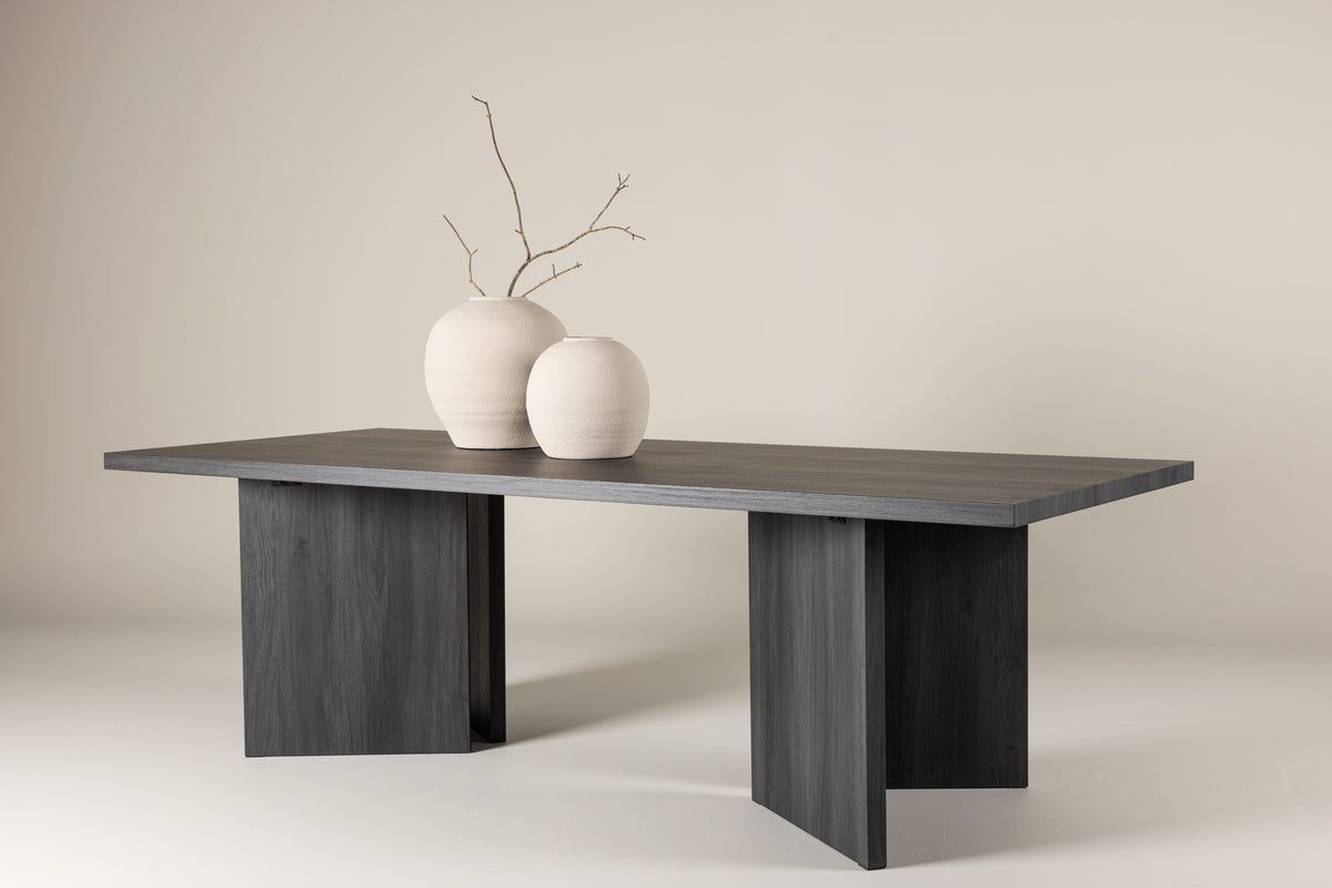 Vimmerby Eetkamertafel - 240 X 100 Cm - Zwart image 3