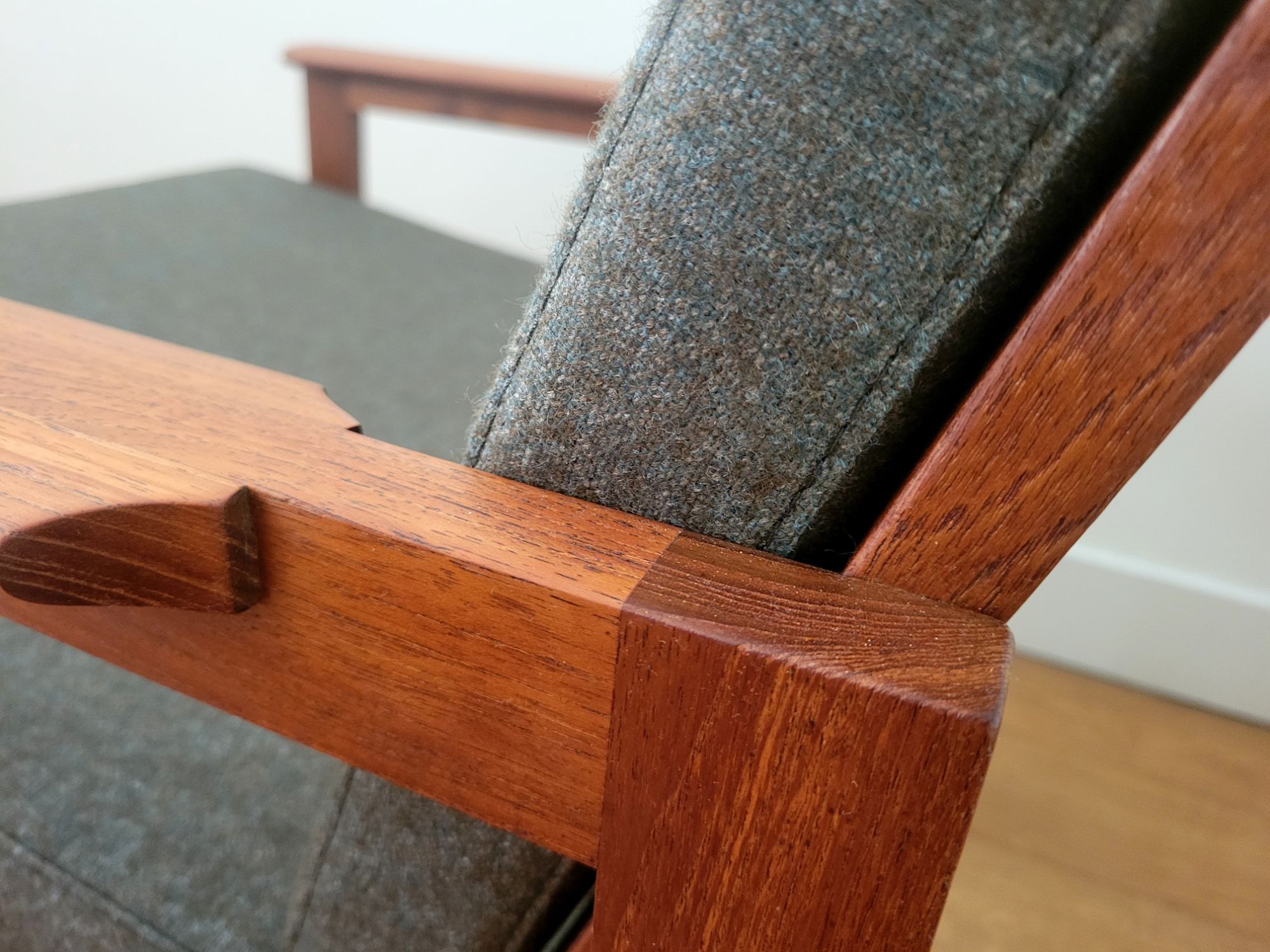 Vintage Capella Fauteuil Van Illum Wikkelsø Uit 1960 image 16