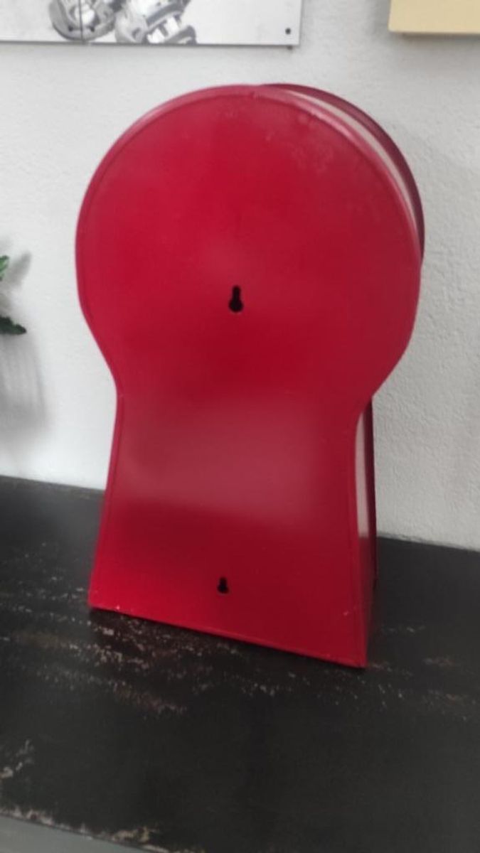 Vintage Klok IKEA Ps Collectie Rood image 8