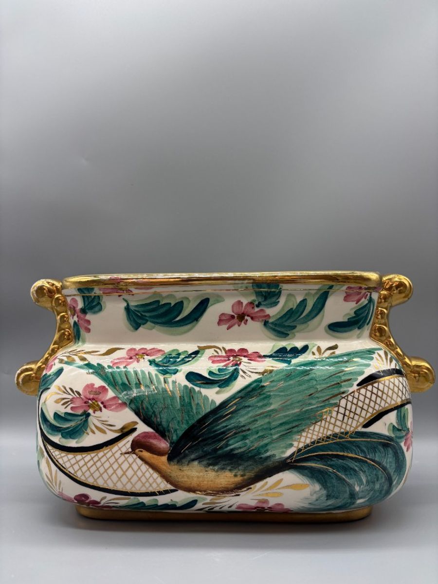 Hubert Bequet Birds & Flowers Jardinaire image 3