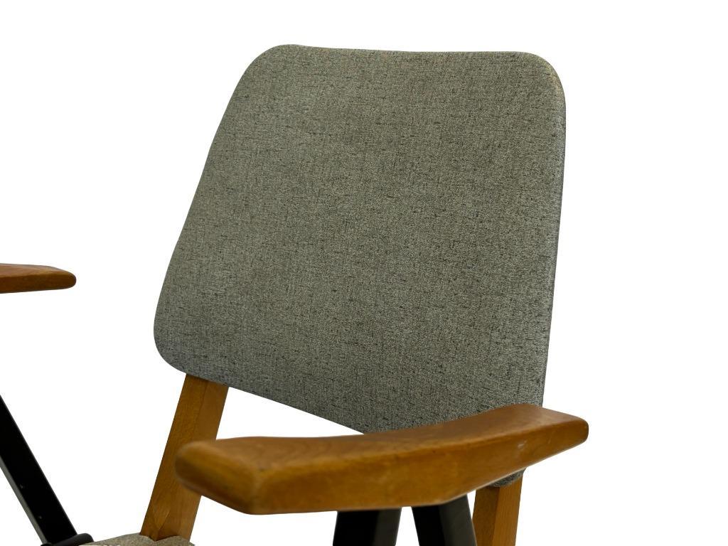 Vintage Zwager Ermeloo, Palais De Tokyo Stoel 50's Design image 13