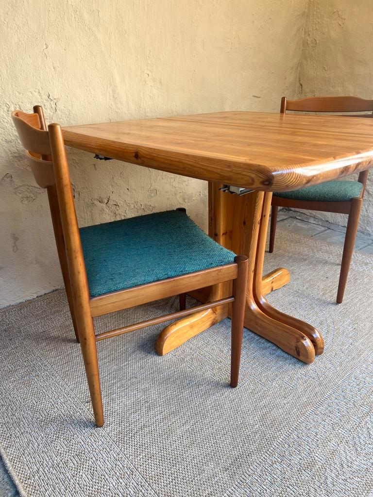 Rainer Daumiller Grenen Vintage Verlengbare Eettafel image 3