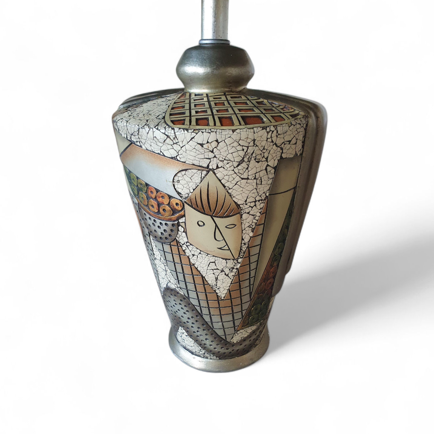 Alexander Kalifano / Modern Impressionist Art Vase Lamps / Circa 1980s image 5