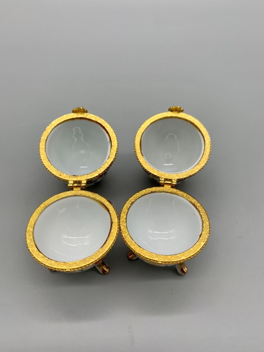 Set Vintage Porseleinen Sieraden Eieren image 4
