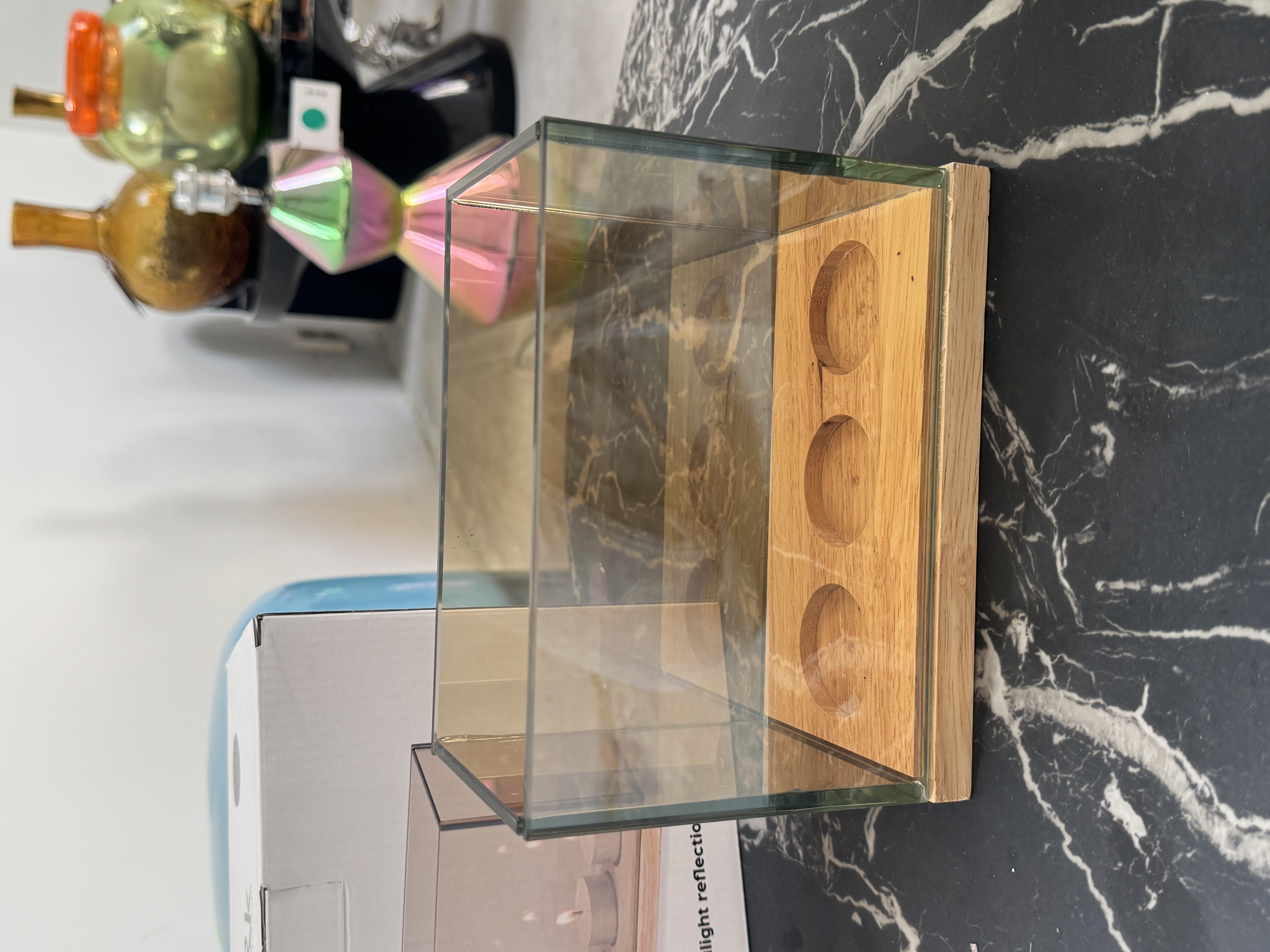 &klevering Amsterdam Waxinelichthouder Met Spiegelglas image 4