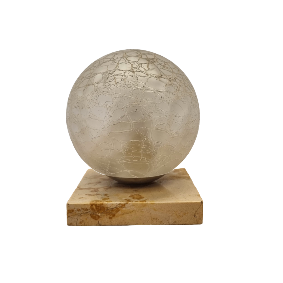 Vintage Crackle Marmeren Lamp image 2