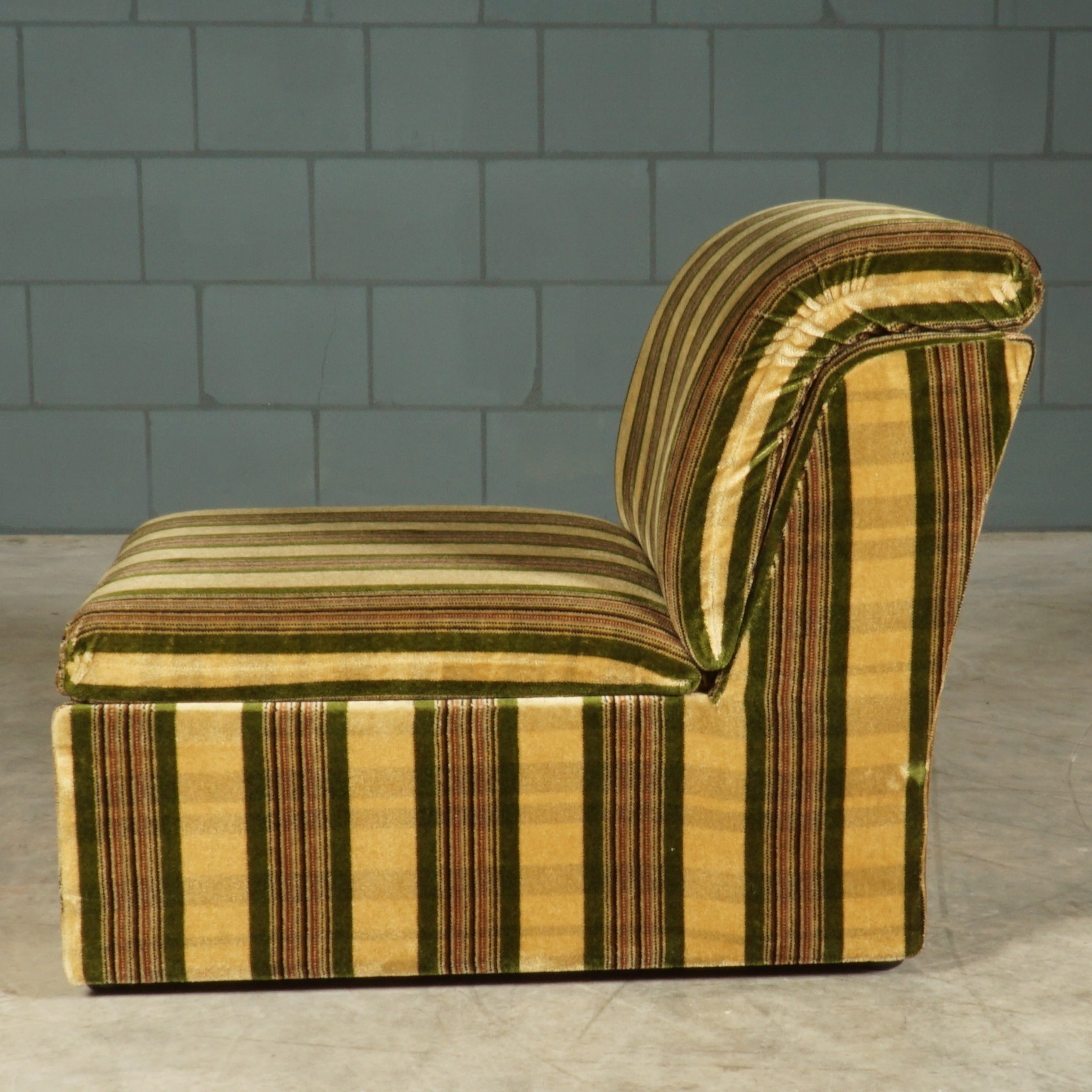 Midcentury Modulaire Zithoek/zitgroep – Velours – Jaren 70 image 11