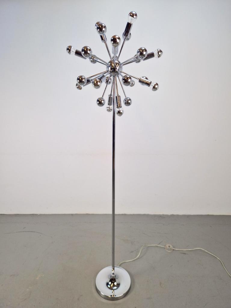 Vintage Sputnik Atomic Vloerlamp Cosack ‘70 Mid-century image 6