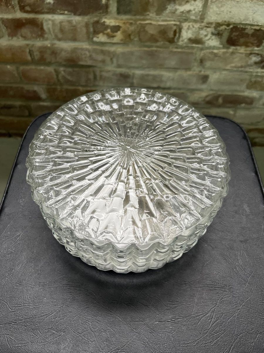 Mid Century Plafondlamp, Vintage Plafonnière. image 8