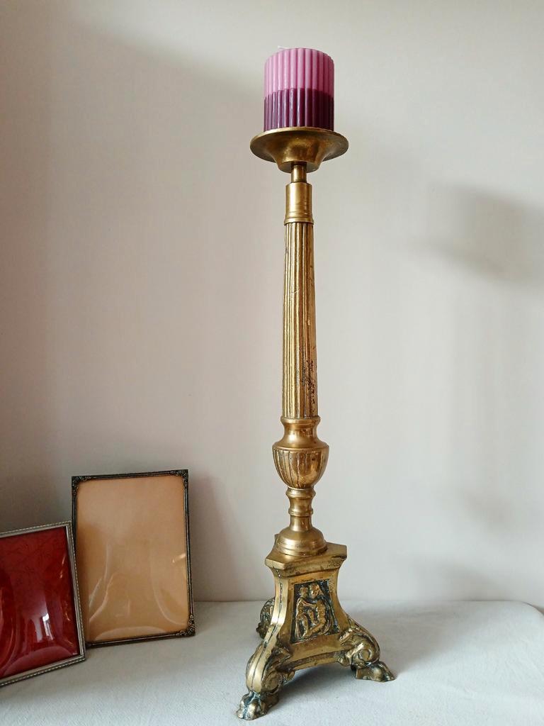 Hoge Messing Kerk Kandelaar image 5