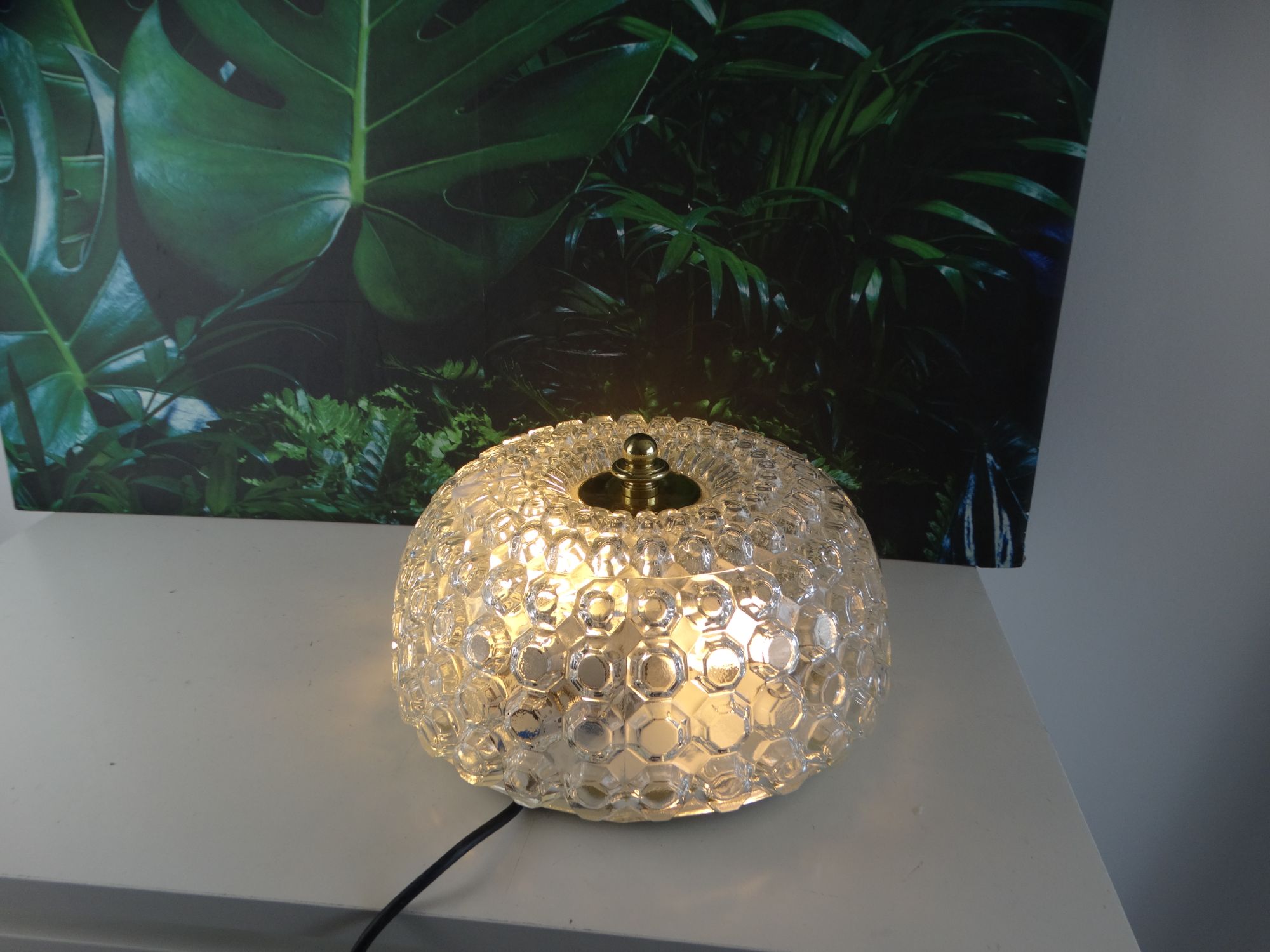 Glashutter Limburg Plafonniere, Design Helena Tynell. image 3