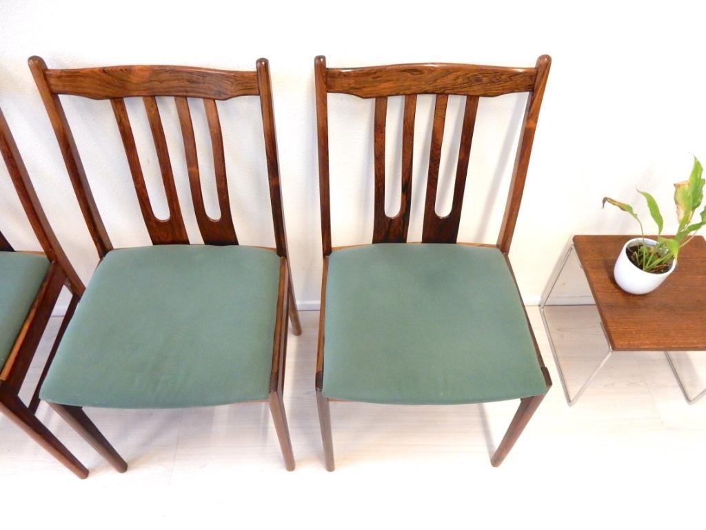 Vintage Stoel Eetkamerstoel Jaren 60 Design Palissander image 5