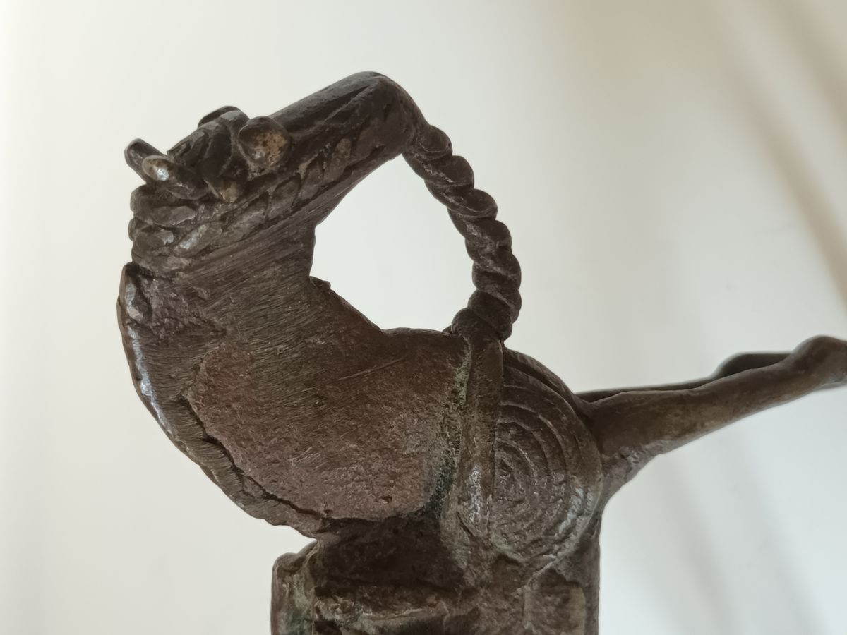 Bronzen Dogon Ruiter image 5