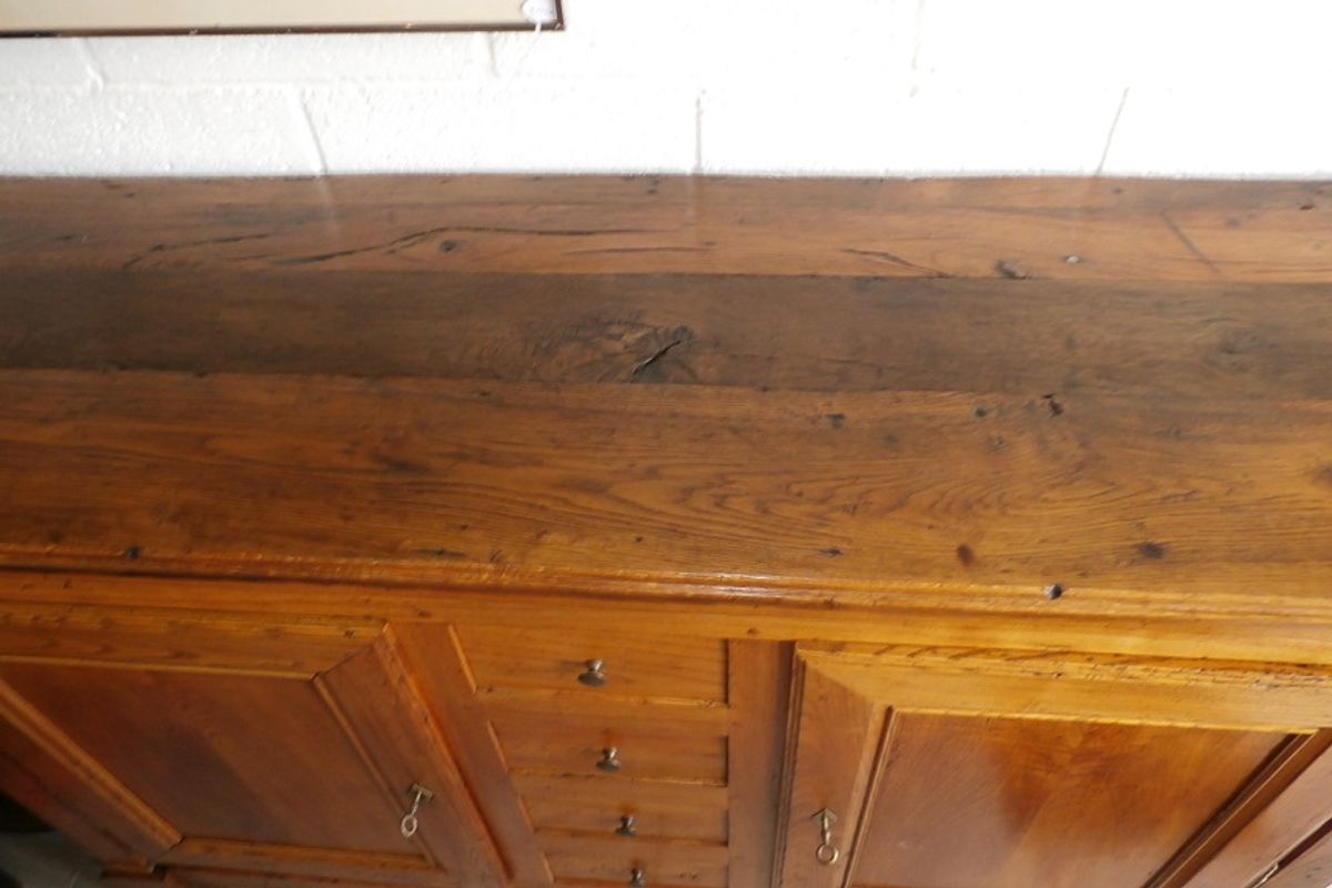 Prachtige 19de Eeuwse Dressoir In Eik image 4