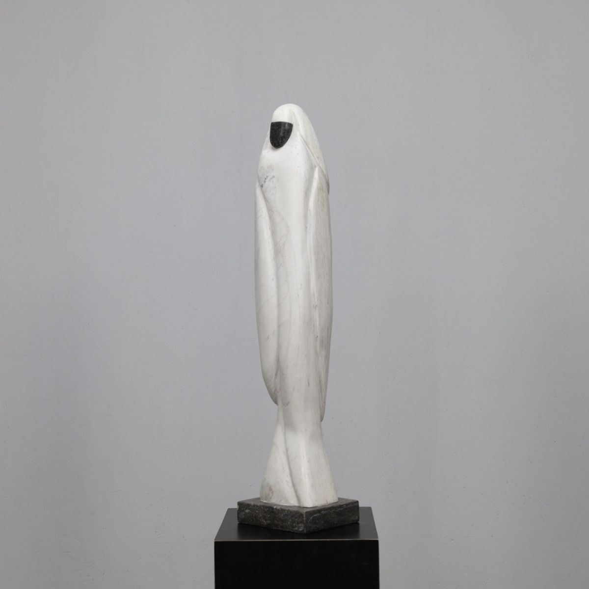Marble Sculpture By Paul Simons, 1980s image 6