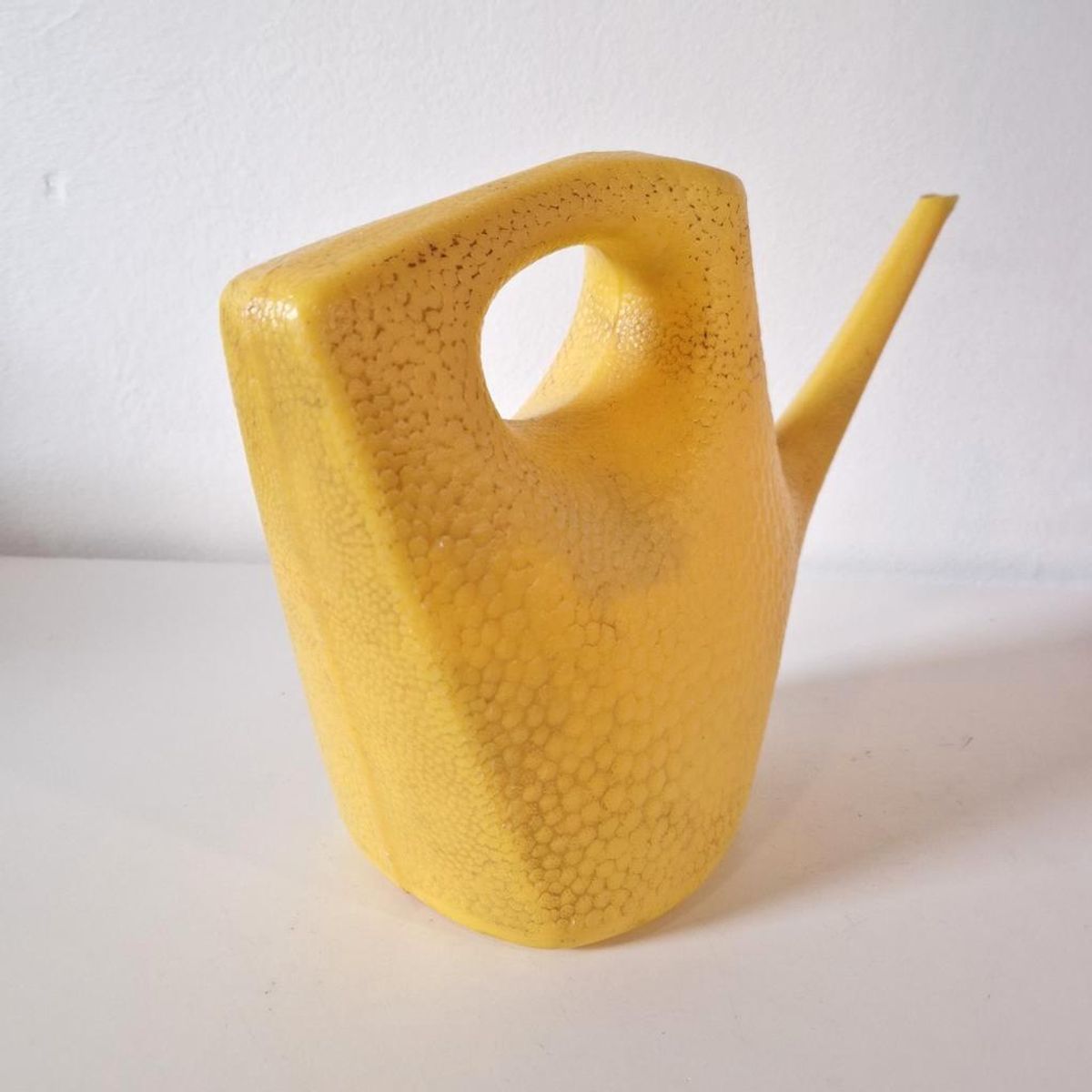 50's Vintage Gieter Sinaasappelhuid Plantengieter Gele image 3