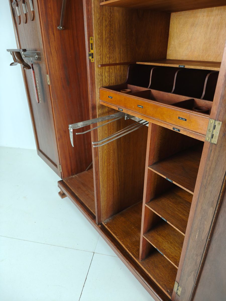 Prachtige Engelse Art Deco-kast Van Wortelnotenhout Van Waring & Gillow – Ca. 1900–1932 image 19