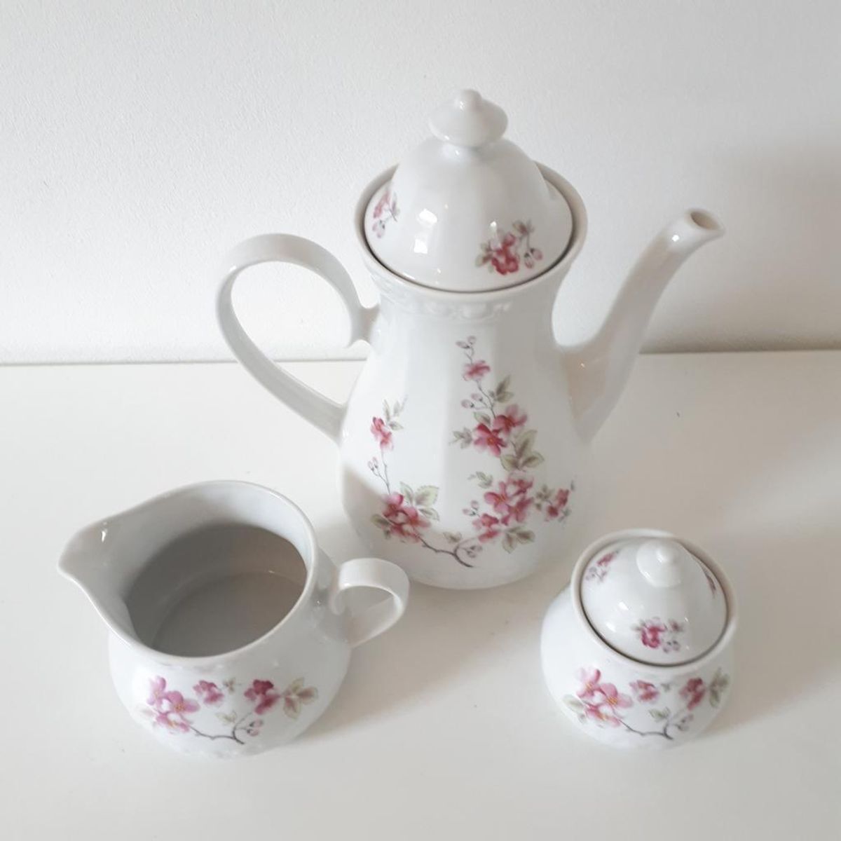 Bavaria Vintage Thee Servies Theepot Suikerpot Kannetje image 10