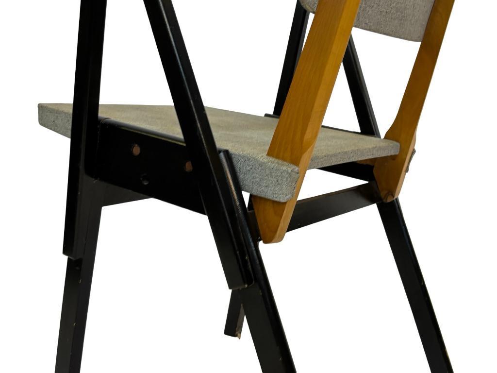 Vintage Zwager Ermeloo, Palais De Tokyo Stoel 50's Design image 16