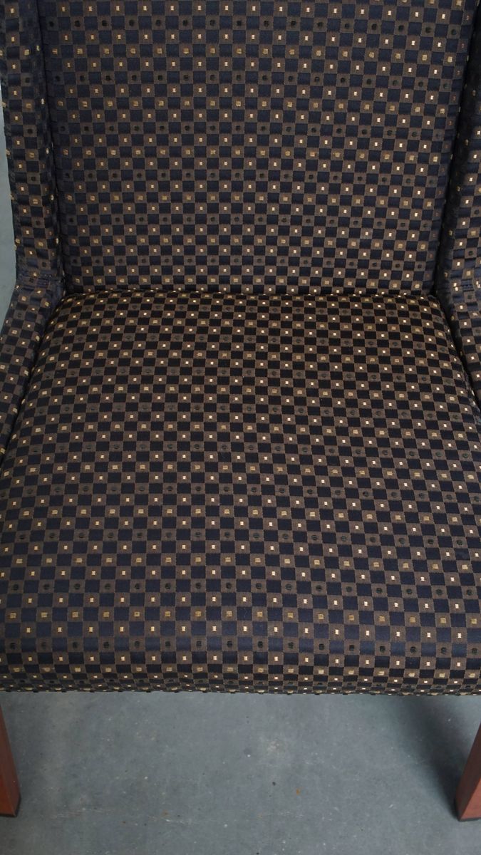 Prachtige Set Van 4 Niet Veel Voorkomende Art Deco Design Eetkamerstoelen Van Schuitema image 8