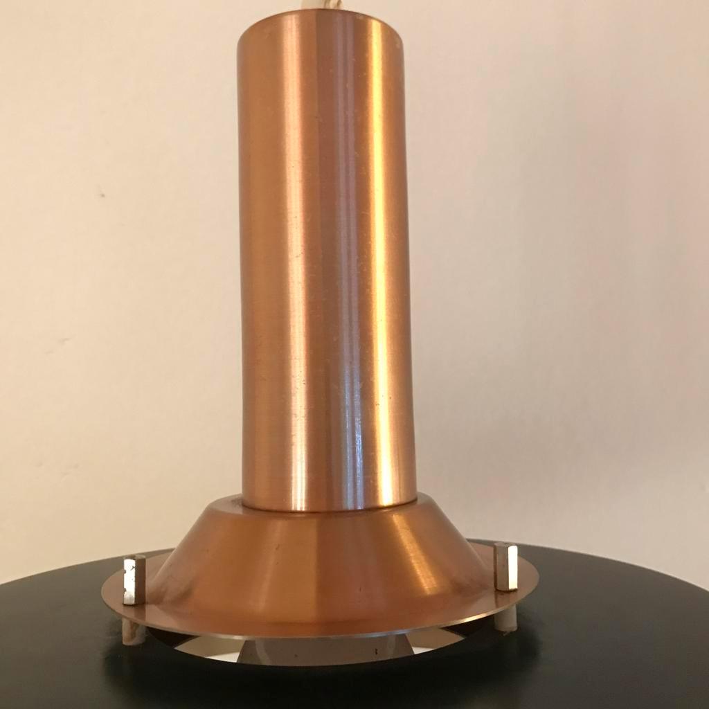 Vintage Deense Hanglamp Koper/zwart image 3