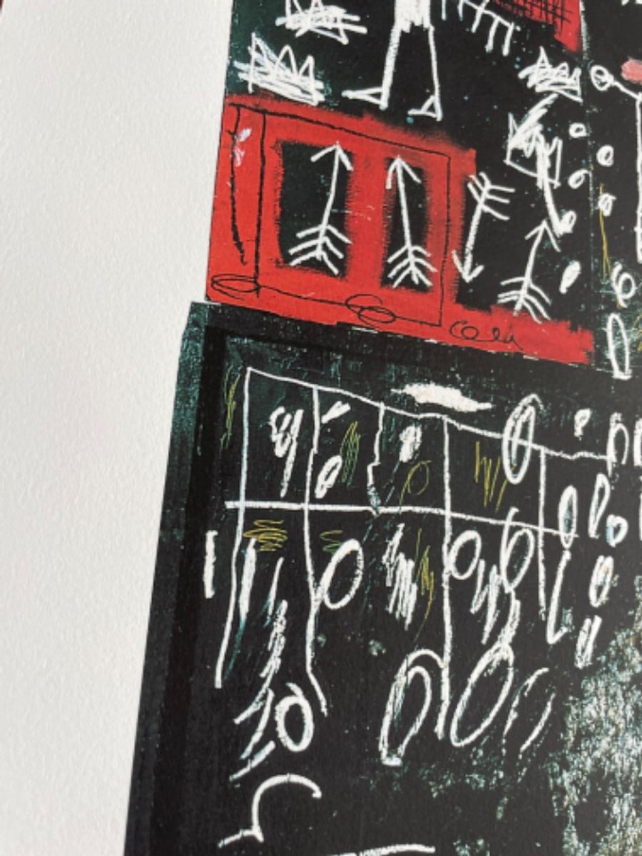 Jean Michel Basquiat (1960-1988), Untitled (black Tar And Feathers), 1982 image 6