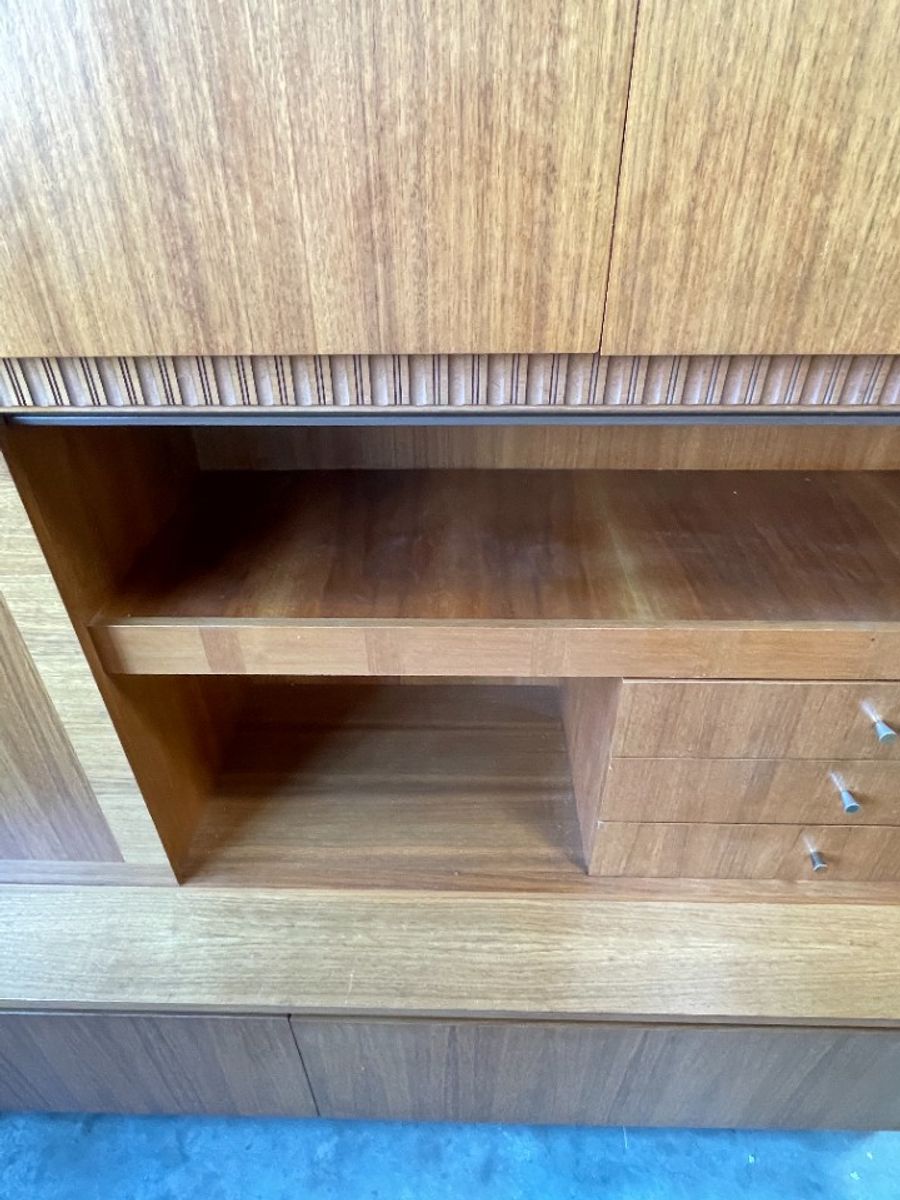 Vintage Zweeds Wandmeubel / Highboard. Royal Board 1970's image 6
