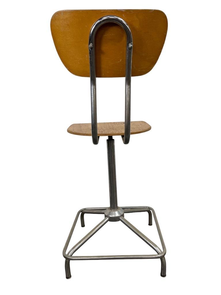 Vintage Industriële Bureaustoel / Atelierstoel / Desk Chair image 14