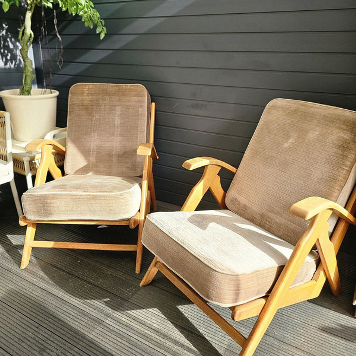Vintage Stoel / Fauteuil Midcentury image 4