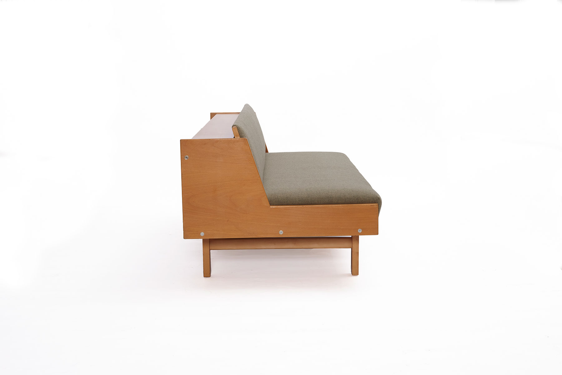 Ge-258 Daybed By Hans J. Wegner For Getama, Denmark, 1950s image 4