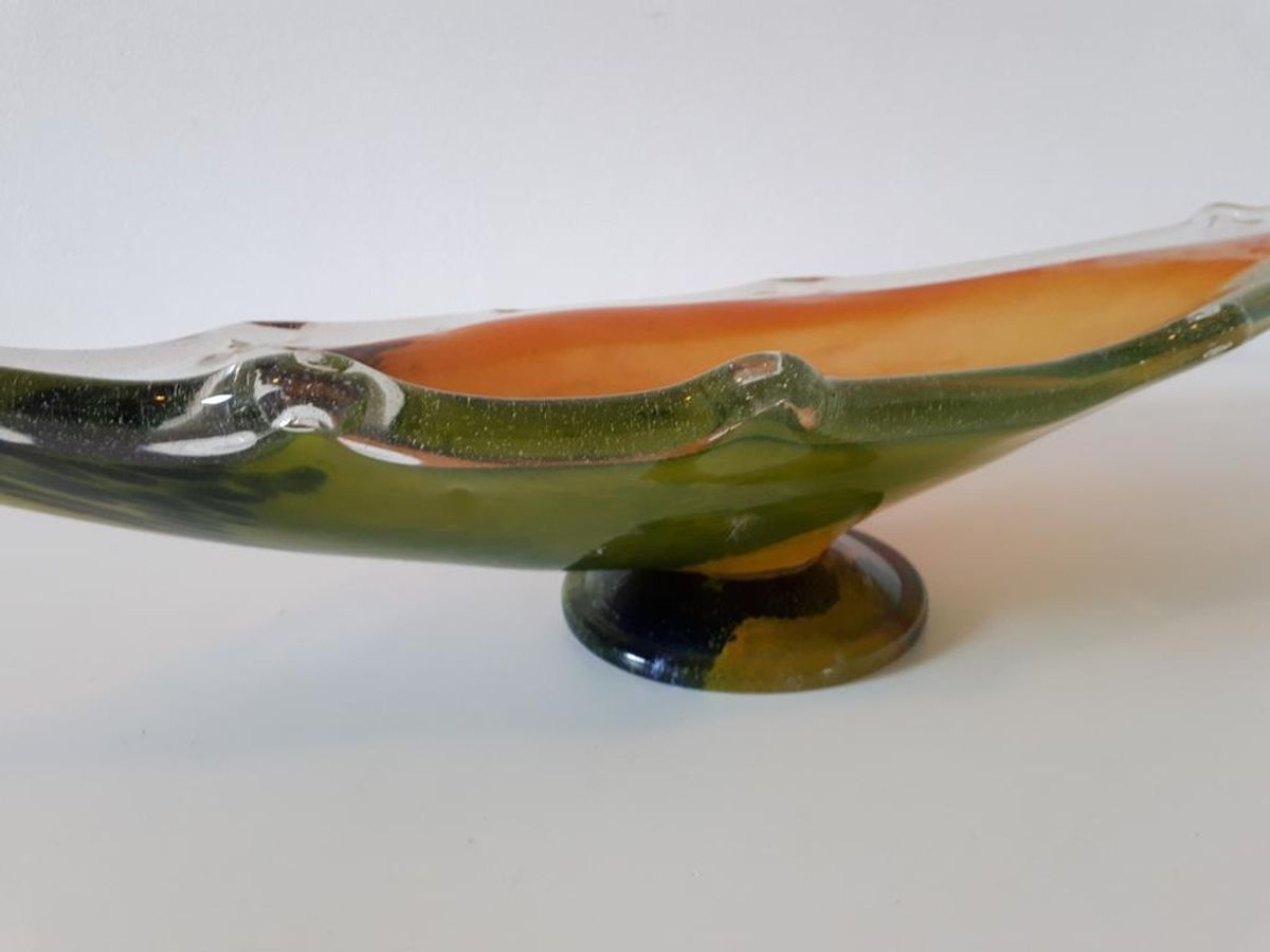 * Vintage Schaal Mondgeblazen Murano ? Fruitschaal image 6
