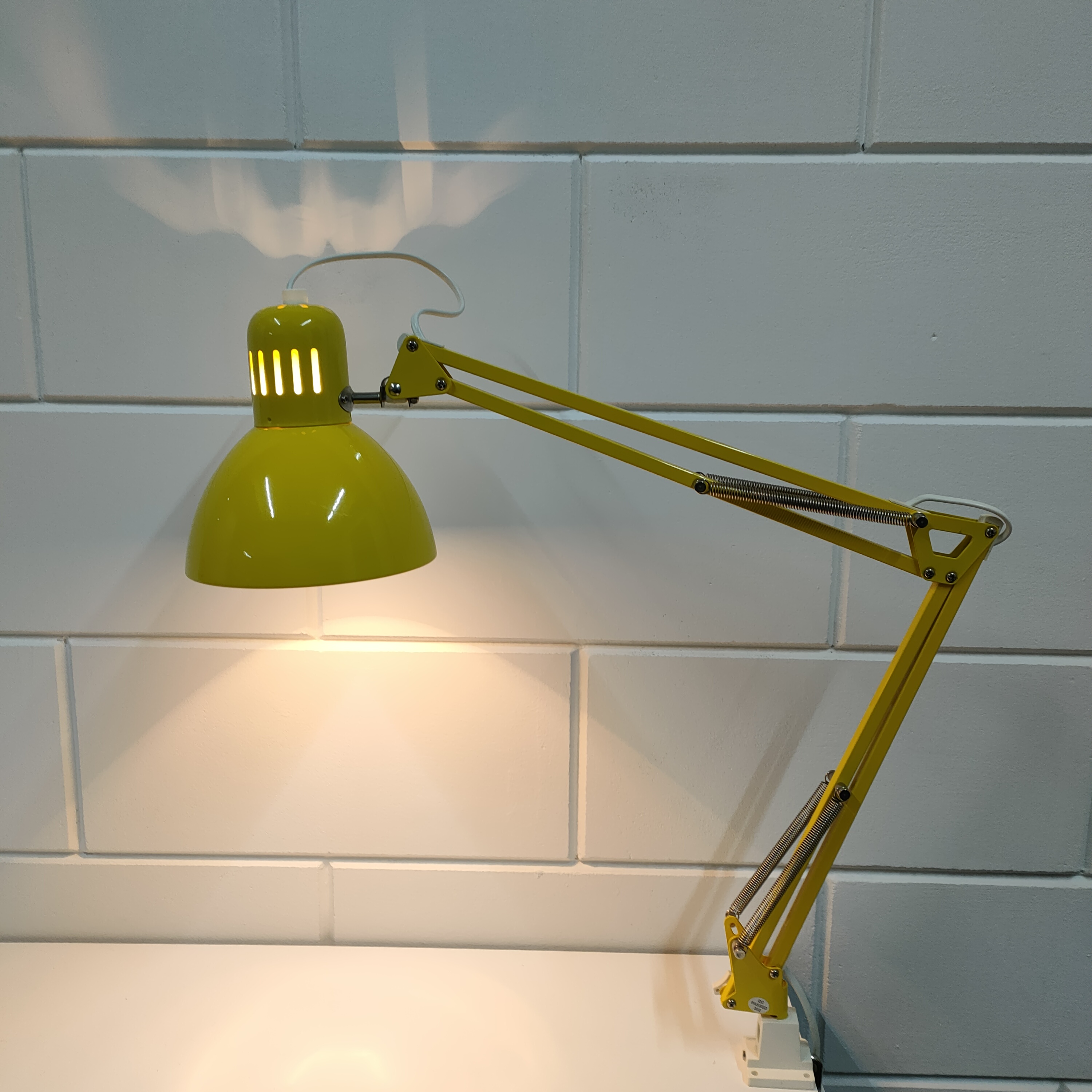 Retro Gele Schaarlamp Uit De Jaren 90 image 7