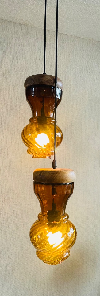 Hanglamp Amber Glas image 3