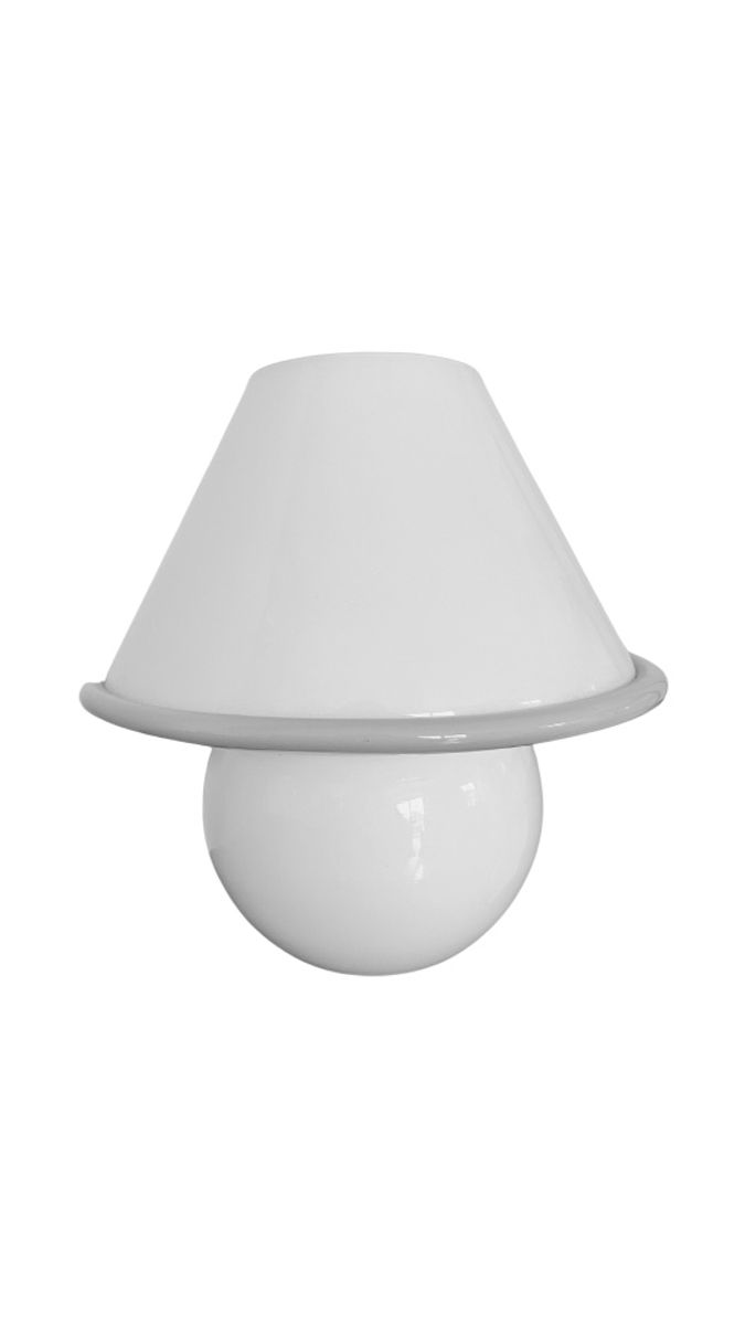 Vintage Glass Mushroom Lamp Vetri Murano 022 image 6