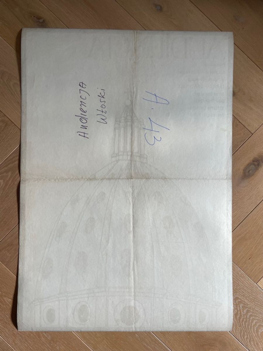J.flisak (1930-2008), L'udienza, Zgk Zam. 1554/3/73, Printed 1973 image 3
