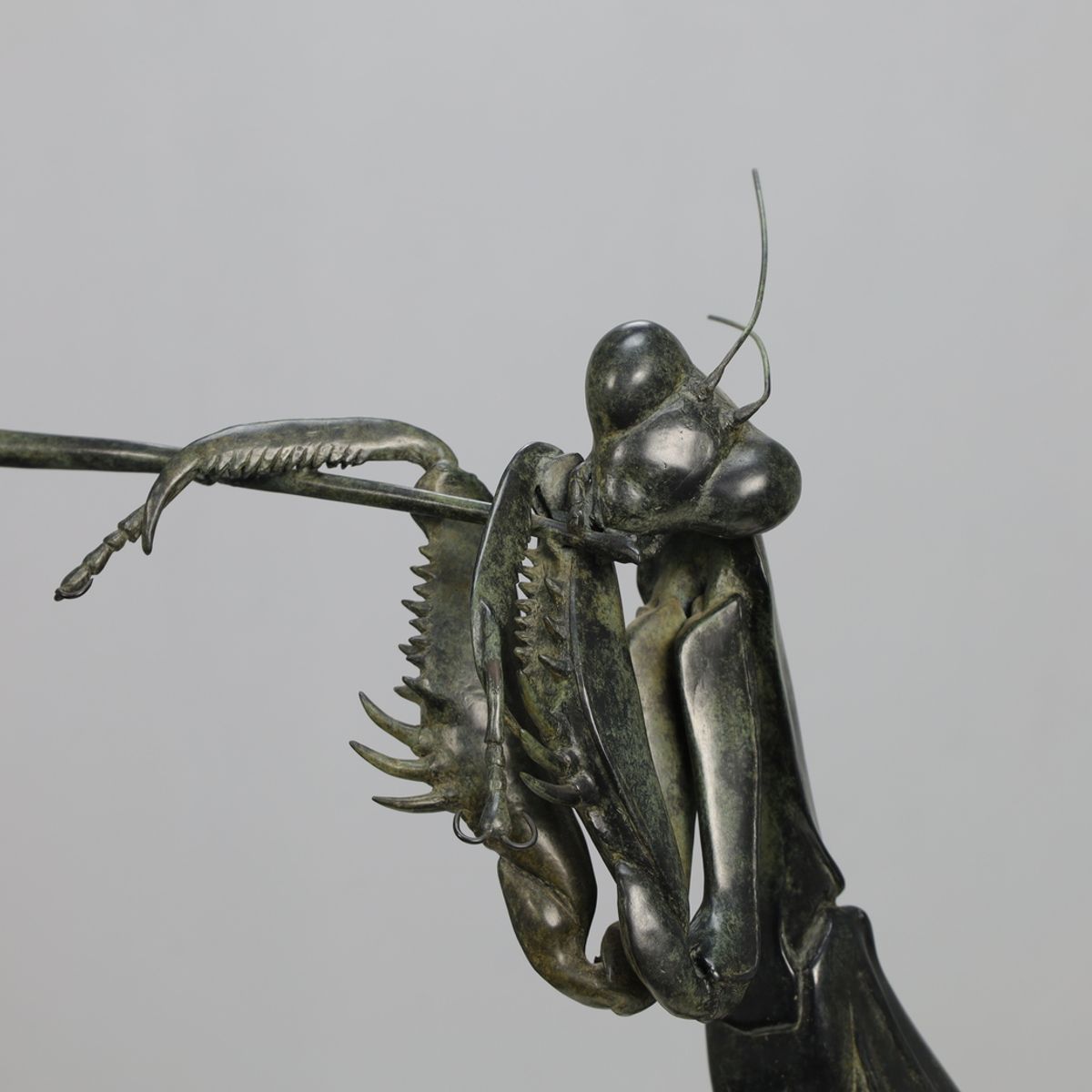 Sculpture Praying Mantis – Wedding Sonata By Anne Shingleton 1995 image 8