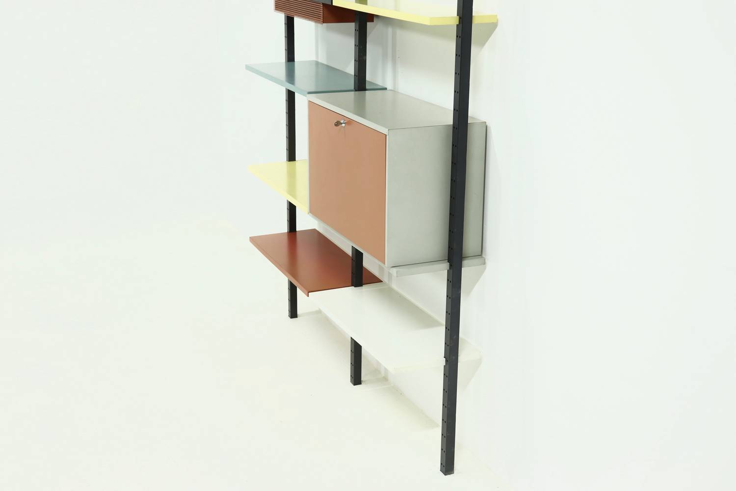 Rare Modular Wall Unit By Coen De Vries For Devo 1950s image 4