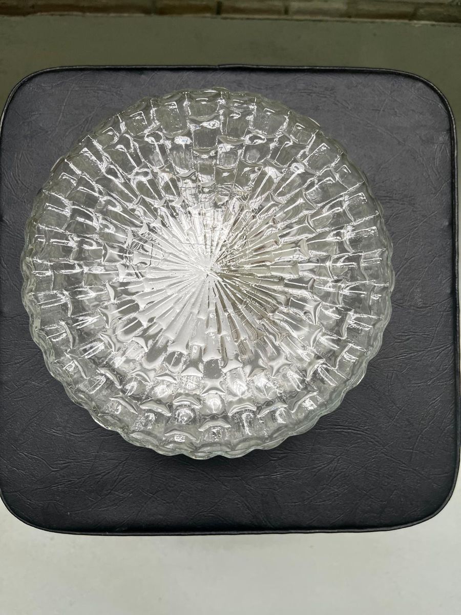 Mid Century Plafondlamp, Vintage Plafonnière. image 4