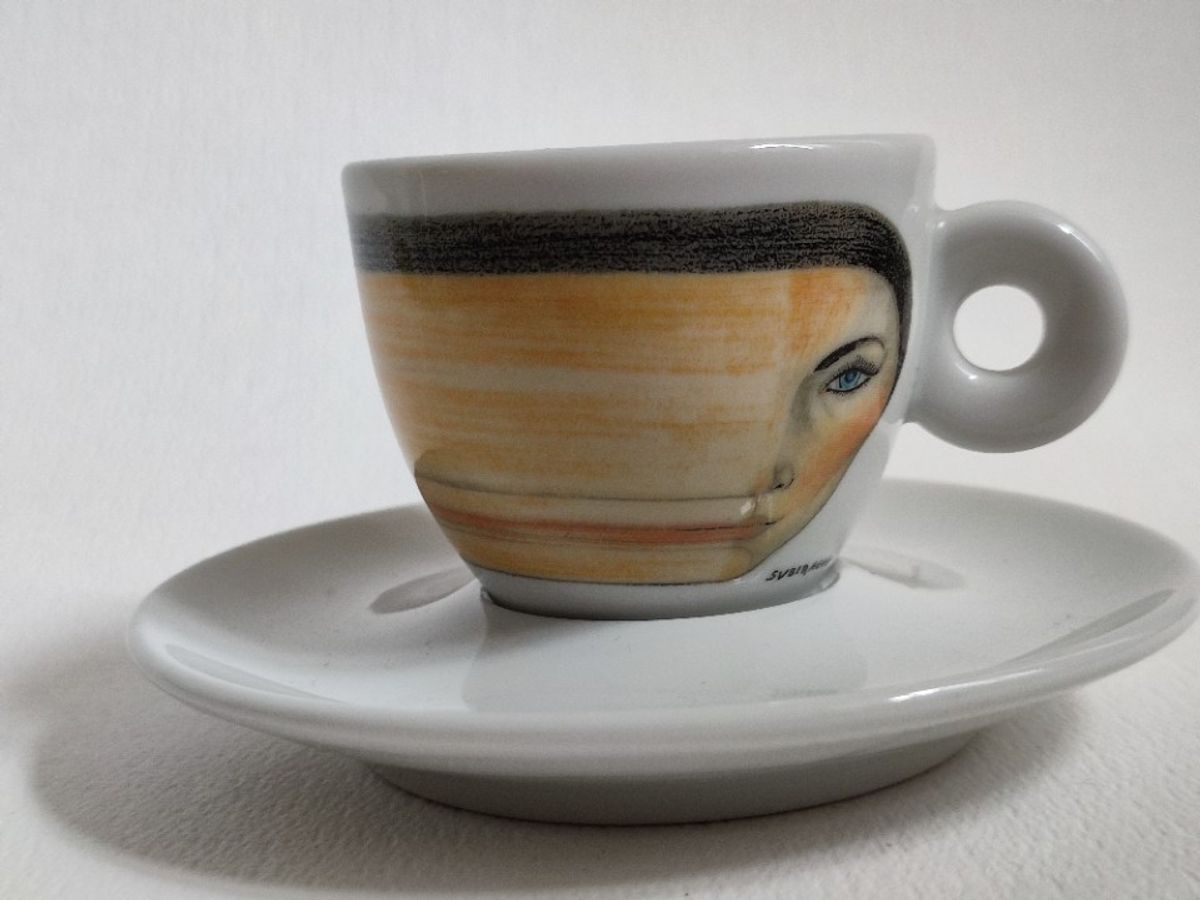 illy Collection 1998 Limited Edition Josep Maria Subirach Collectors Items Espresso Kop & Schotel image 9