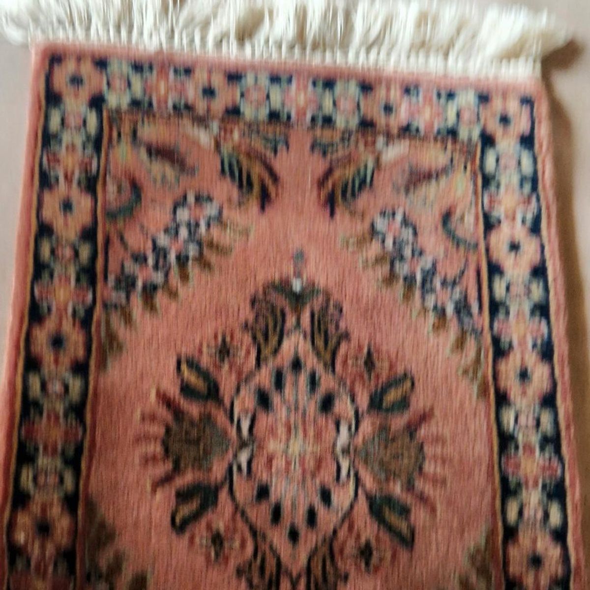 Vintage Pers Kleedje Tafelkleed Tafelkkeedje Tapijt image 3