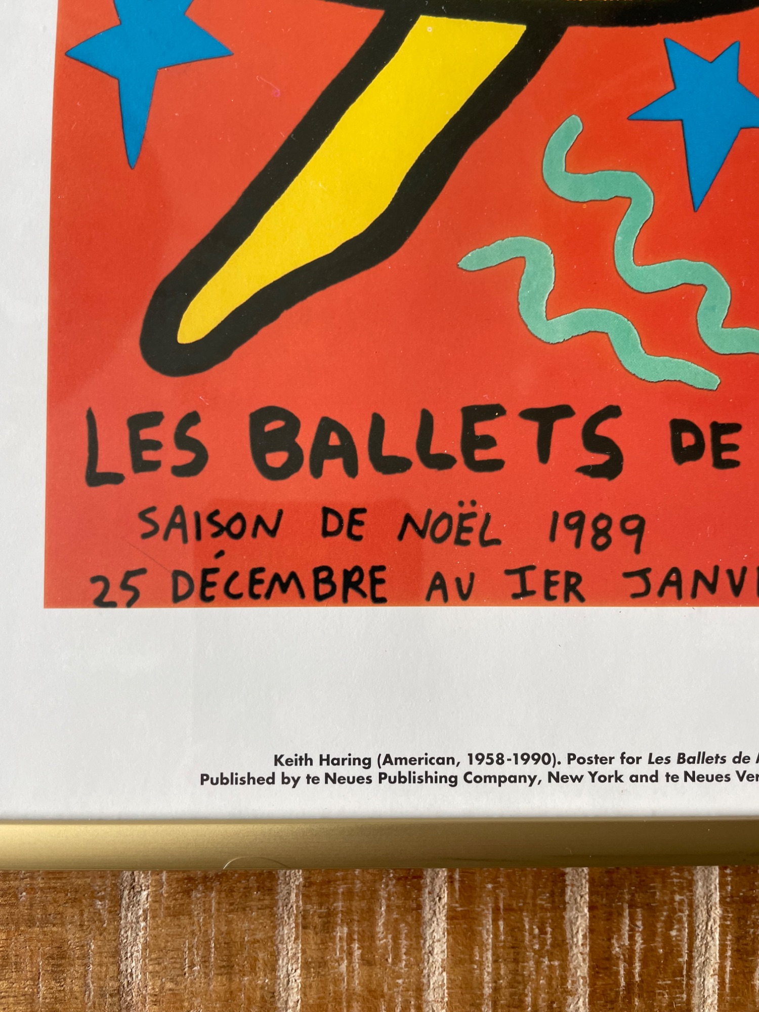 Keith Haring (1958-1990), Les Ballets De Monte Carlo, 1989 image 3