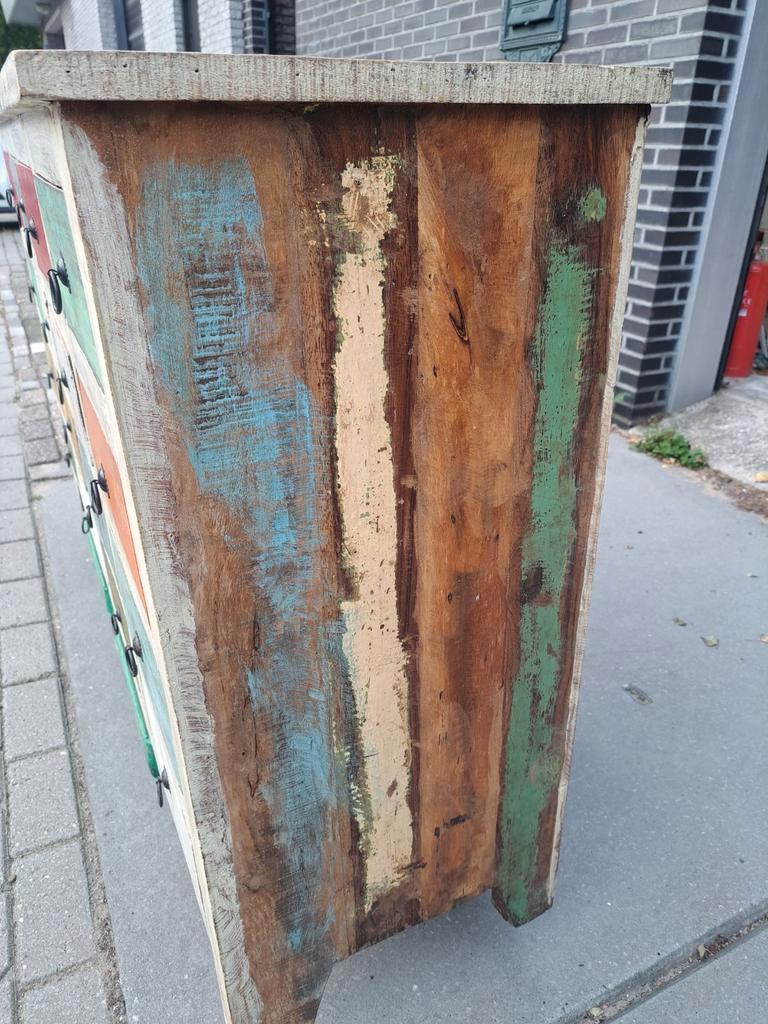 Hardhouten Ladekast Uit India 16 Lades image 8