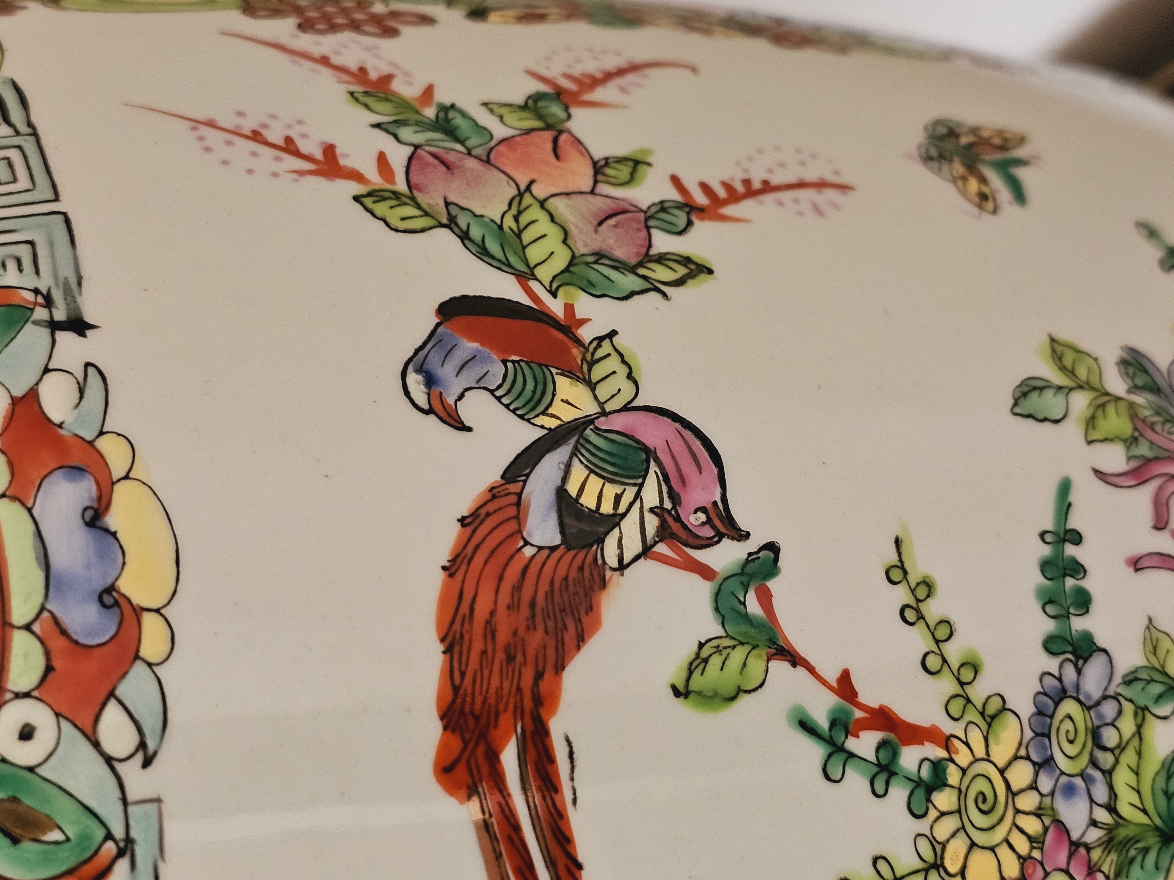 Aziatische Vazen Groot Model 46cm Kleurrijk, Set Chinese Vaas. image 11