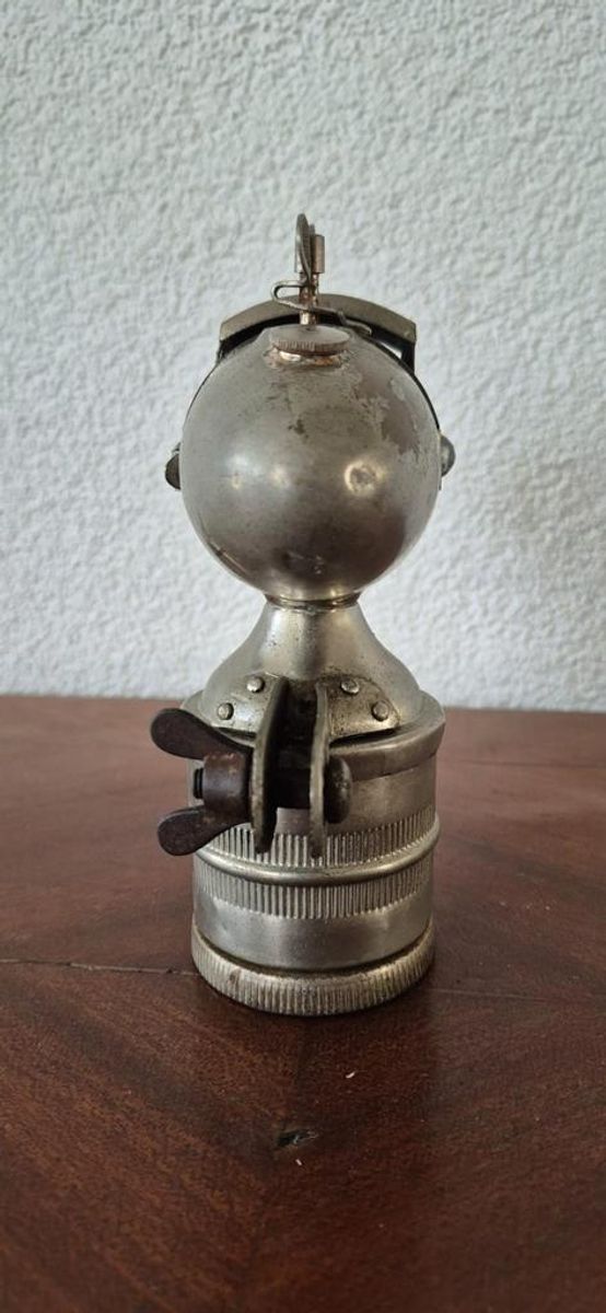 Authentieke Vintage Bauer Carbide Fietslamp image 2
